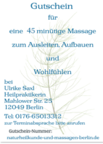 Gift voucher45 min